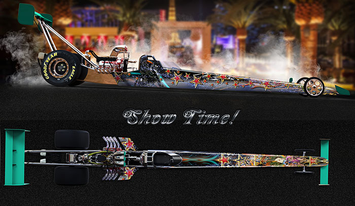 SHOWTIME DRAGSTER WRAP