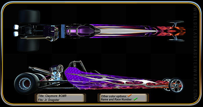 CLAYMORE Jr DRAGSTER WRAP