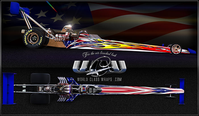 AMERICANA DRAGSTER WRAP